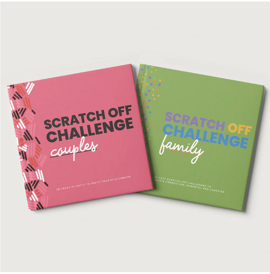 Date Night In Couples + Family Scratch Off Challenge Bundle