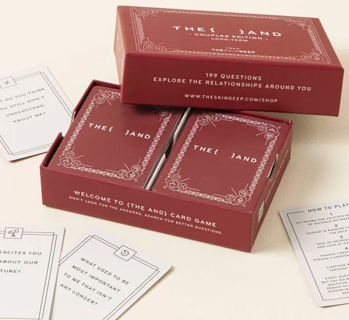 Date Night In: Long Term Couples Connection Card Deck