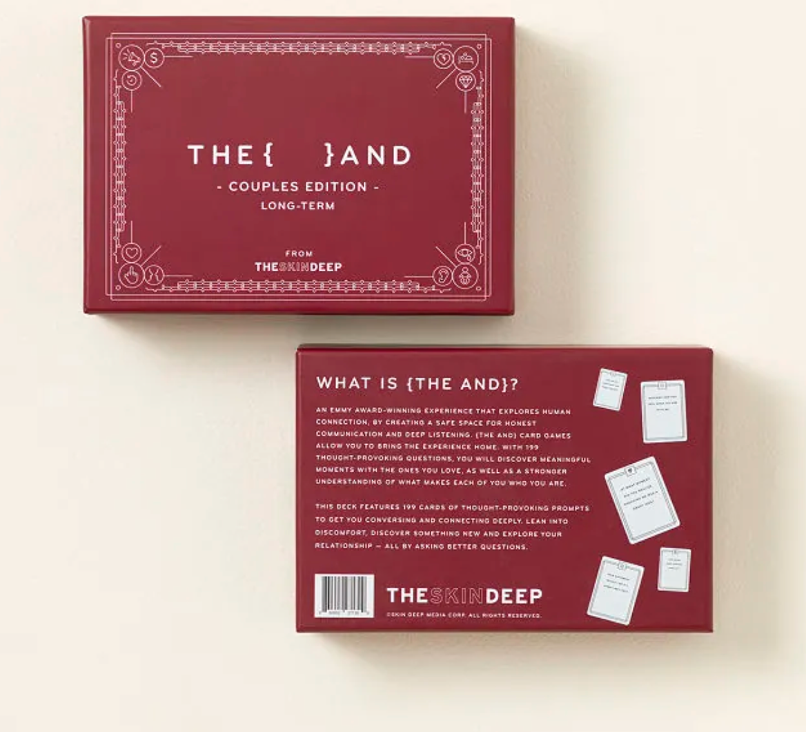 Date Night In: Long Term Couples Connection Card Deck